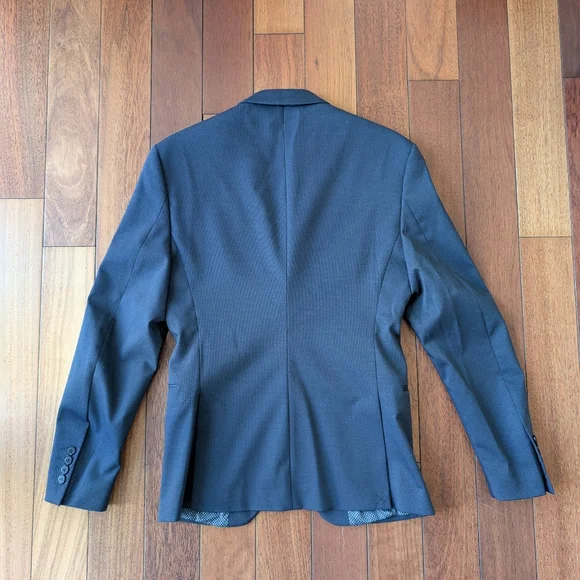 Zara Navy Lined Blazer - Picture 2 of 14